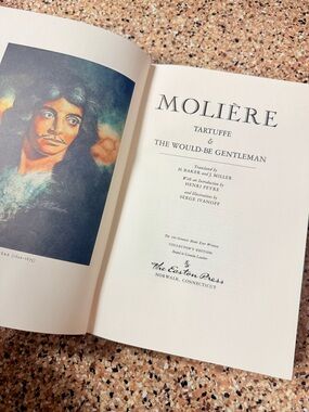 Molière Tartuffe & The Would-Be Gentleman Collector's Edition - Cream Pages